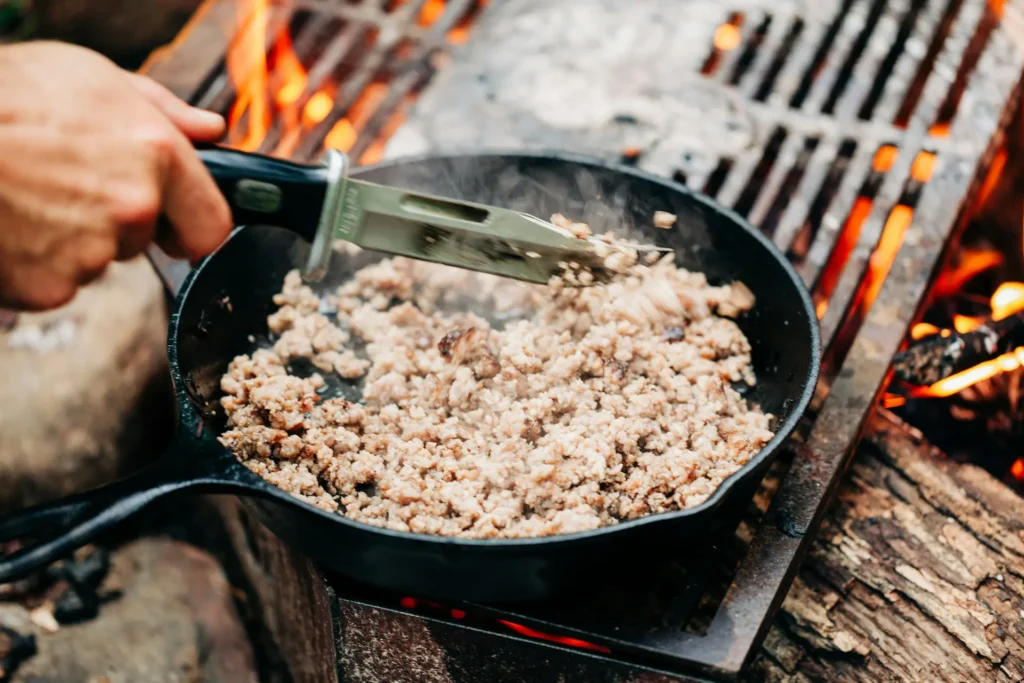 キャンプ飯体験